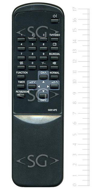 Пульт дистанционного управления для SHARP G0814PE (KJ)